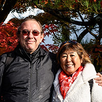 HomeAway利用者パトリック&明子・オシュネー夫妻