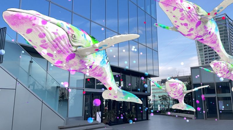 都市空間を広告として自由に使える